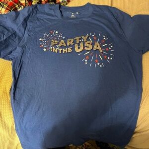 Celebrate It Navy Blue T-Shirt